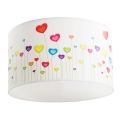 Lasten kattovalaisin HEARTS 1xE27/60W/230V