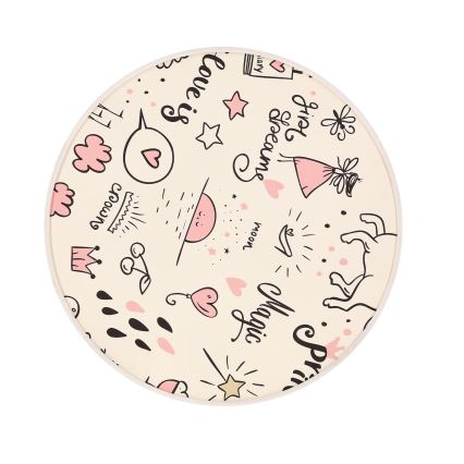 Lasten kattovalaisin KIDDY 2xE27/40W/230V beige/vaaleanpunainen