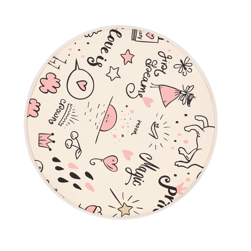 Lasten kattovalaisin KIDDY 2xE27/40W/230V beige/vaaleanpunainen