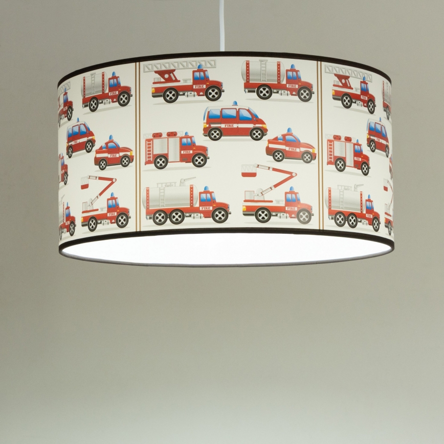 Lasten kattovalaisin KIDS ROOM 1 x E27, 60 W, 230 V, halkaisija 40 cm – palomiesaihe