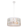 Lasten kattovalaisin KIDS ROOM 1xE27/60W/230V, halkaisija 40 cm, eläinaiheinen