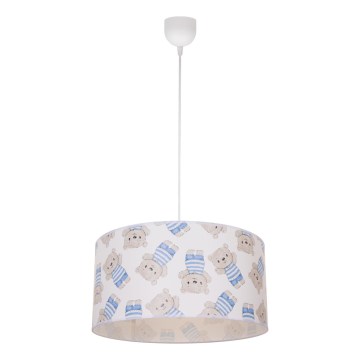 Lasten kattovalaisin KIDS ROOM 1xE27/60W/230V halkaisija 40 cm nalle