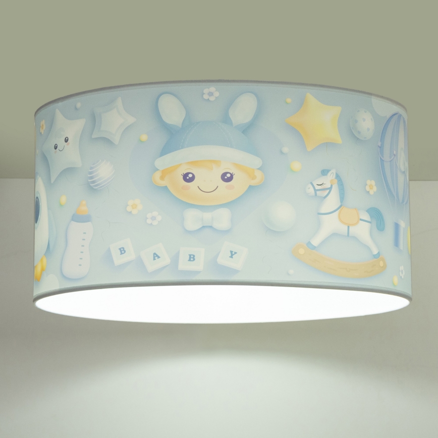 Lasten kattovalaisin KIDS ROOM 1xE27/60W/230V Ø 40 cm kosmonautti