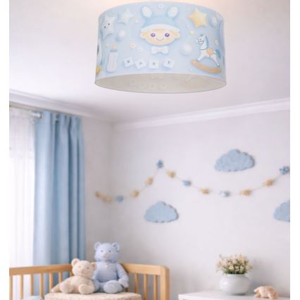 Lasten kattovalaisin KIDS ROOM 1xE27/60W/230V Ø 40 cm kosmonautti