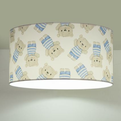 Lasten kattovalaisin KIDS ROOM 1xE27/60W/230V Ø 40 cm nalle