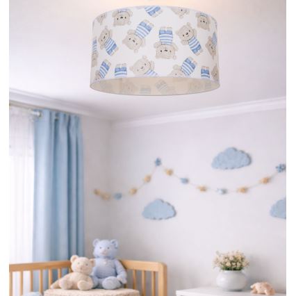 Lasten kattovalaisin KIDS ROOM 1xE27/60W/230V Ø 40 cm nalle