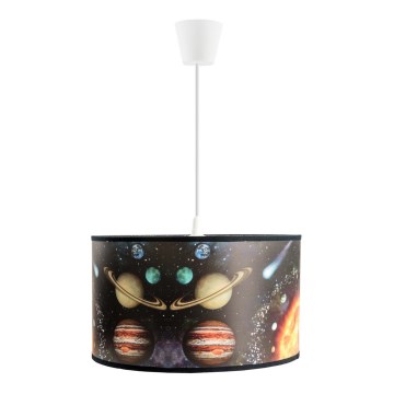 Lasten kattovalaisin narulla SPACE 1xE27/60W/230V