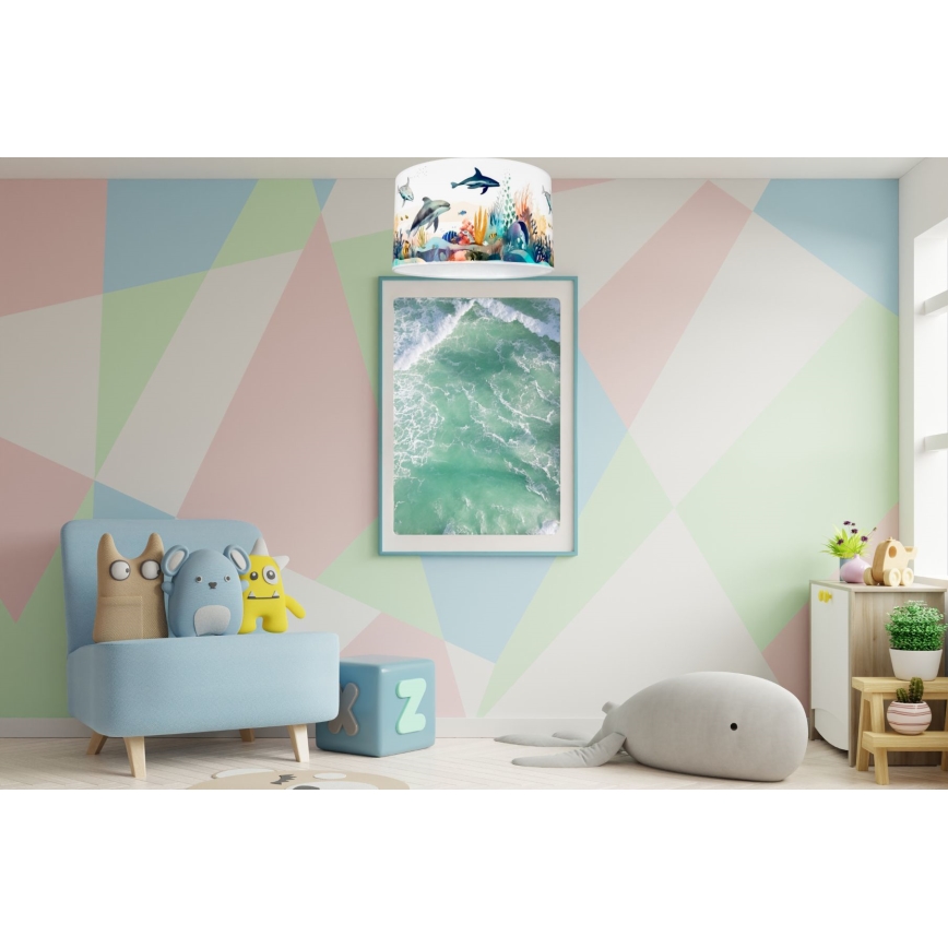 Lasten kattovalaisin OCEAN 1xE27/60W/230V