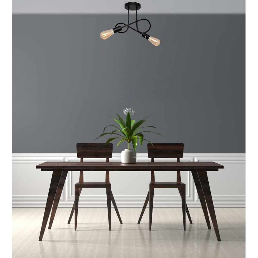 Lasten pinta-asennettava kattovalaisin OXFORD 2xE27/15W/230V