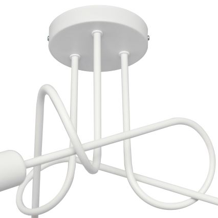 Lasten pinta-asennettava kattovalaisin OXFORD 3xE27/15W/230V valkoinen
