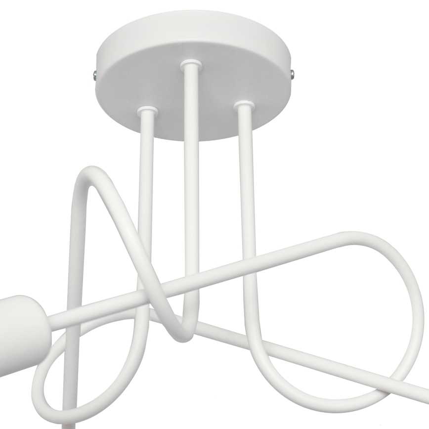 Lasten pinta-asennettava kattovalaisin OXFORD 3xE27/15W/230V valkoinen