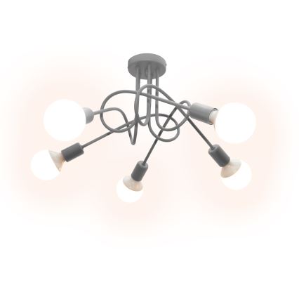 Lasten kattovalaisin OXFORD 5xE27/15W/230V