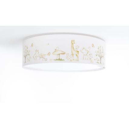 Lasten kattovalaisin SWEET DREAMS 2xE27/60W/230V halkaisija 40 cm