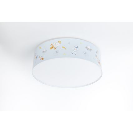 Lasten kattovalaisin SWEET DREAMS 2xE27/60W/230V halkaisija 40 cm