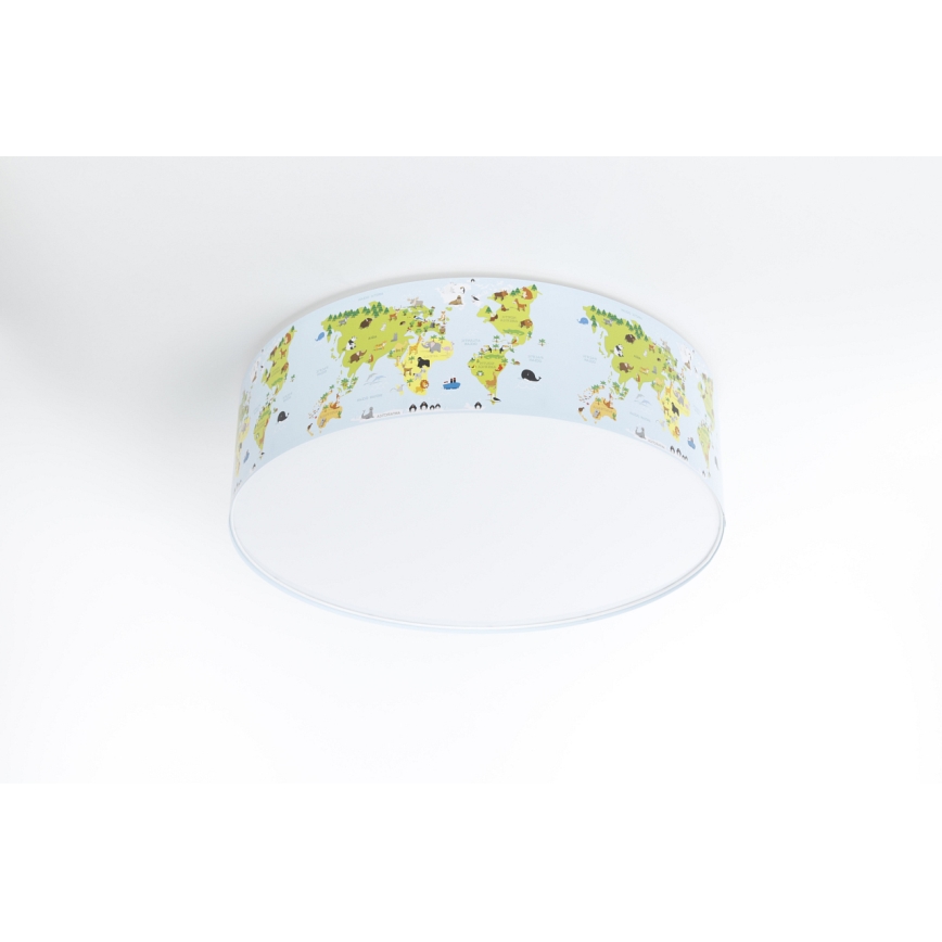 Lasten kattovalaisin SWEET DREAMS 2xE27/60W/230V halkaisija 40 cm