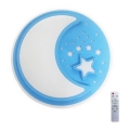 Lasten LED-kattovalaisin NOTTE LED/40W/230V + Kauko-ohjaus