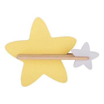 Lasten LED-seinävalaisin hyllyllä STAR LED/5W/230V