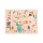 Lasten liukumaton matto ARES STREETS 80x150 cm beige/safari