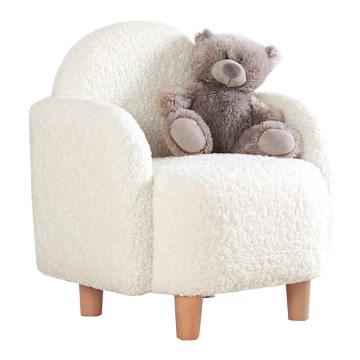 Lasten nojatuoli DORY valkoinen