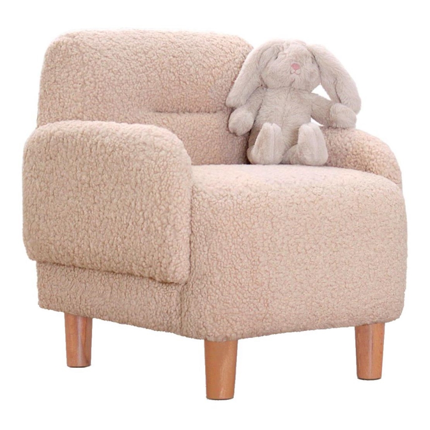 Lasten nojatuoli LORY, vaaleanpunainen