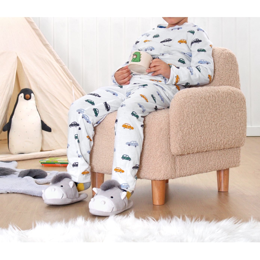 Lasten nojatuoli LORY, vaaleanpunainen