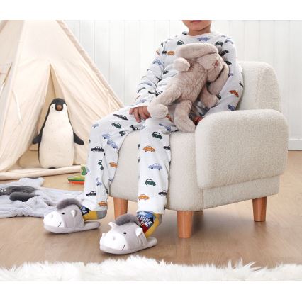 Lasten nojatuoli LORY, valkoinen