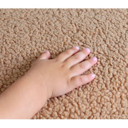 Lasten nojatuoli PIXI, halkaisija 46 cm, ruskea