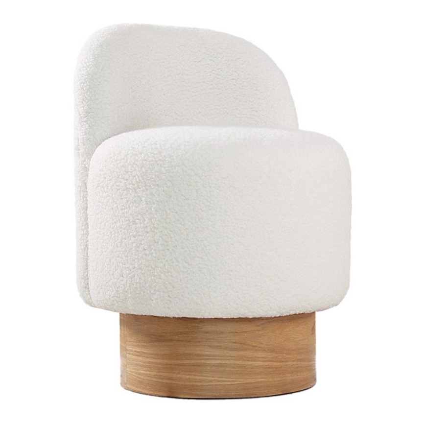 Lasten nojatuoli RIKI 40x47 cm, valkoinen