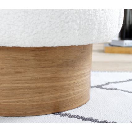 Lasten nojatuoli RIKI 40x47 cm, valkoinen