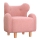 Lasten nojatuoli TOBI vaaleanpunainen