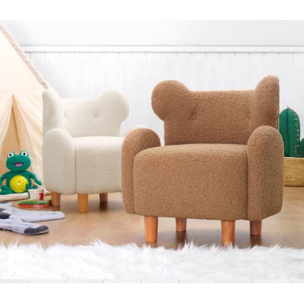 Lasten nojatuoli TOBI valkoinen