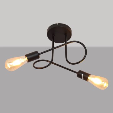 Lasten pinta-asennettava kattovalaisin OXFORD 2xE27/15W/230V