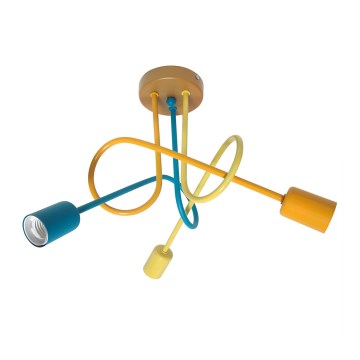 Lasten pinta-asennettava kattovalaisin OXFORD 3xE27/15W/230V