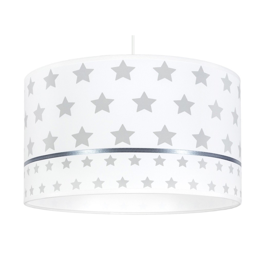 Lasten riippuvalaisin PIKKI 1xE27/60W/230V harmaa