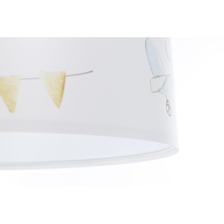 Lasten riipuskattokruunu johdossa SWEET DREAMS 1xE27/60W/230V halkaisija 30 cm