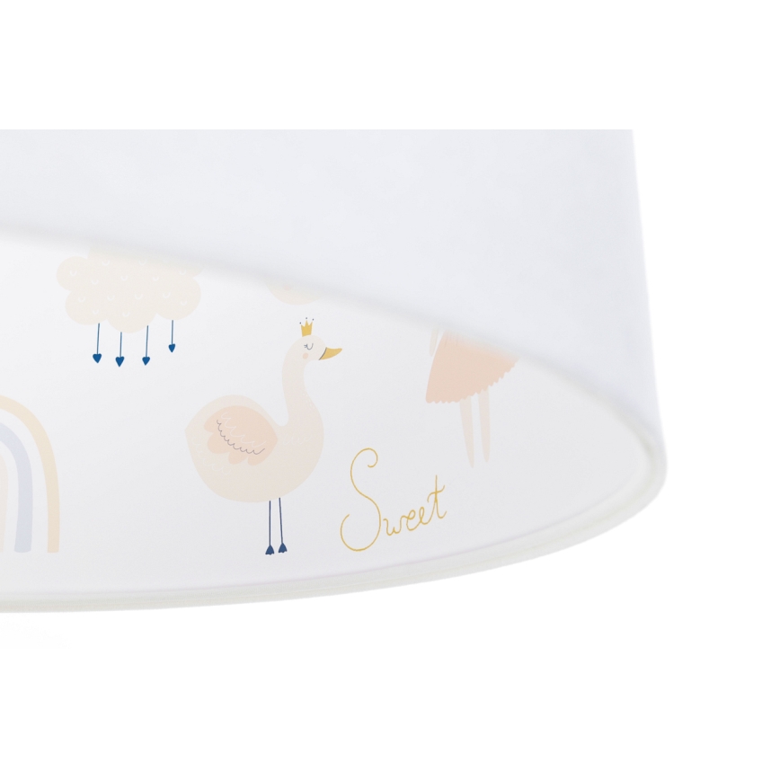 Lasten riipuskattokruunu johdossa SWEET DREAMS 1xE27/60W/230V halkaisija 30 cm