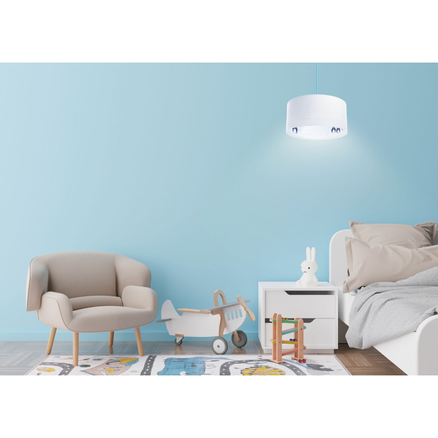 Lasten riipuskattokruunu johdossa SWEET DREAMS 1xE27/60W/230V halkaisija 30 cm