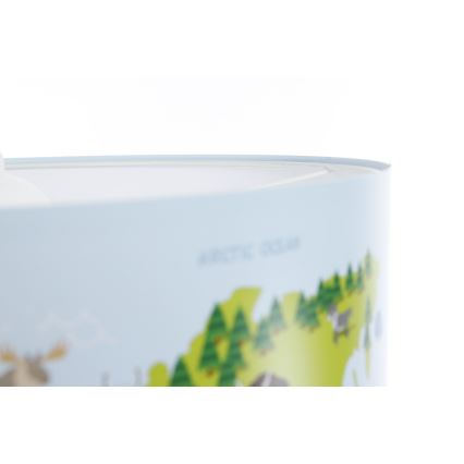 Lasten riipuskattokruunu johdossa SWEET DREAMS 1xE27/60W/230V halkaisija 30 cm