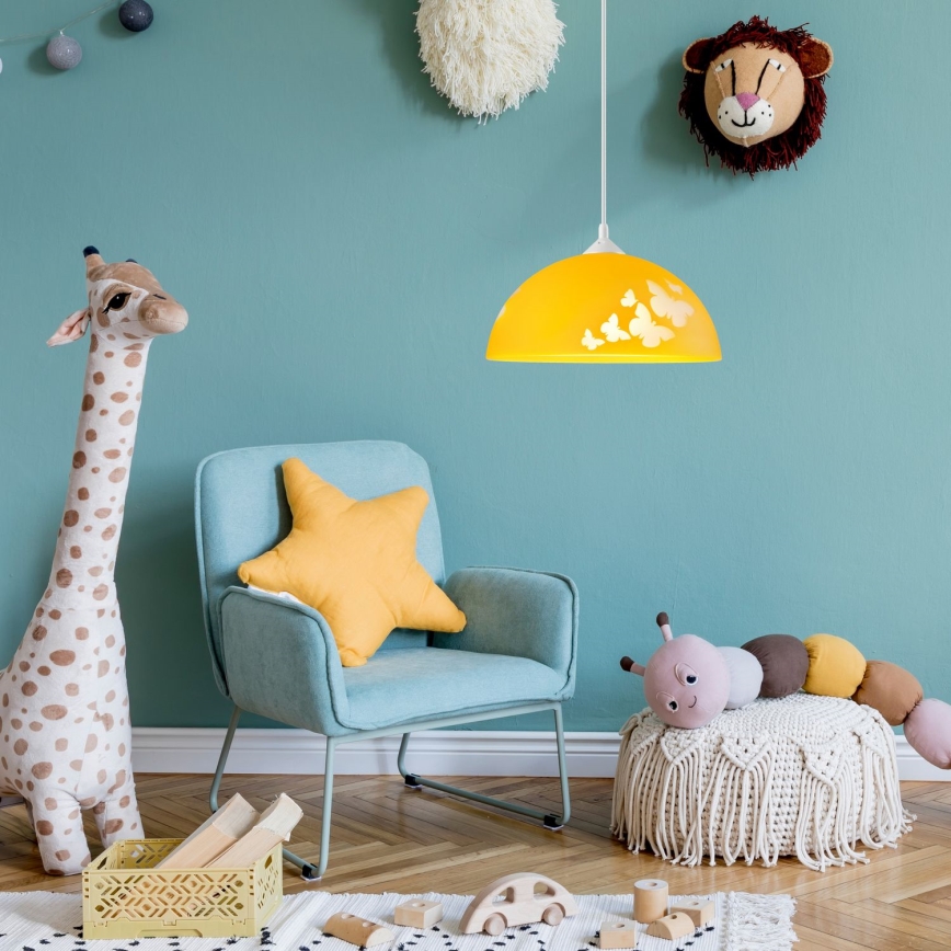 Lasten riipuskattokruunu narulla 1xE27/60W/230V