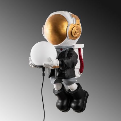 Lasten seinävalaisin ASTRONAUT 1xE14/40W/230V kuparinvärinen