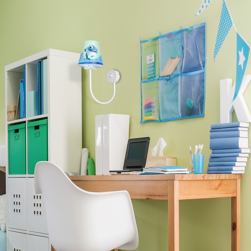 Lasten seinävalaisin DOLPHIN 1xE14/40W/230V