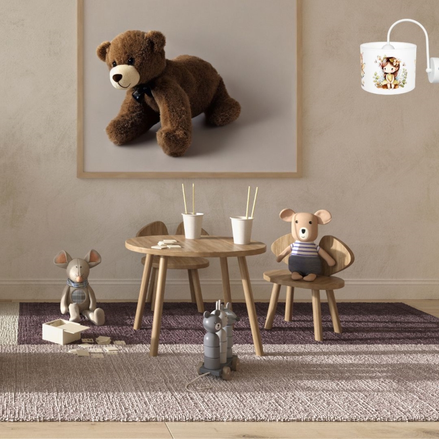 Lasten seinävalaisin FAIRIES 1xE27/60W/230V