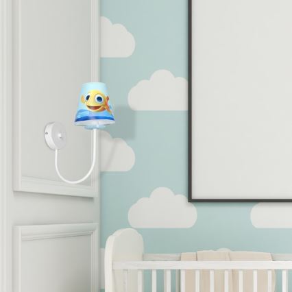 Lasten seinävalaisin FISH 1xE14/40W/230V