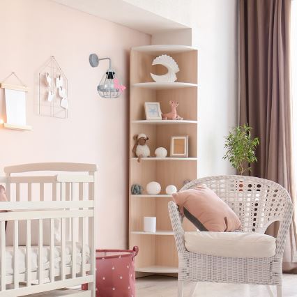 Lasten seinävalaisin KAGO 1xE27/60W/230V