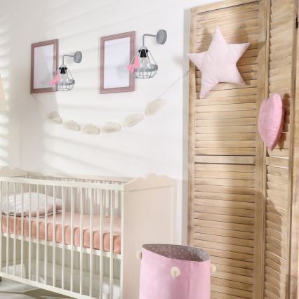 Lasten seinävalaisin KAGO 1xE27/60W/230V