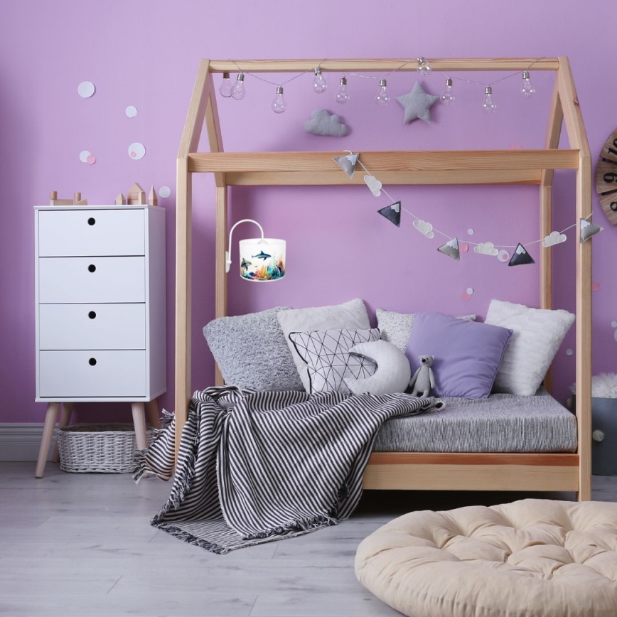 Lasten seinävalaisin OCEAN 1xE27/60W/230V