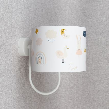 Lasten seinävalaisin SWEET DREAMS 1xE27/60W/230V