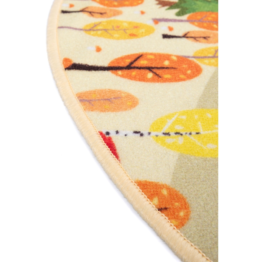 Lastenmatto STELLA STREETS 120 cm beige/kaupunki