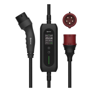 Latausasema sähköautoille, tyyppi 2, 5 m, 22 kW, 32 A, IP54 Tuya