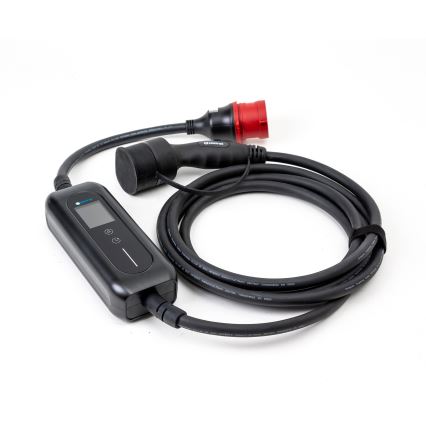 Latausasema sähköautoille, tyyppi 2, 5 m, 22 kW, 32 A, IP54 Tuya